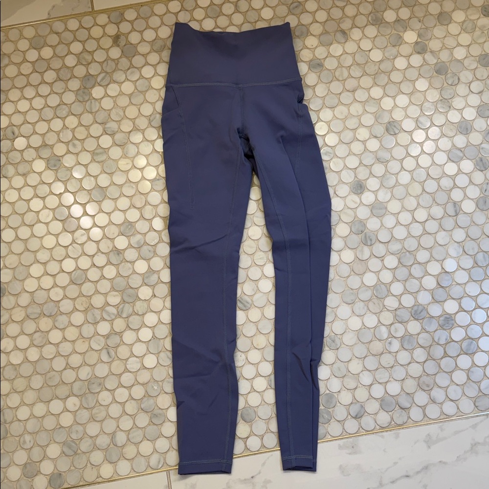 Women’s Lululemon High-Waisted NULU Periwinkle Leggings